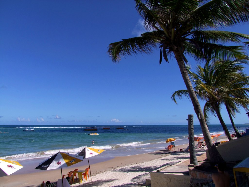 Praia do frances, al norte de Brasil