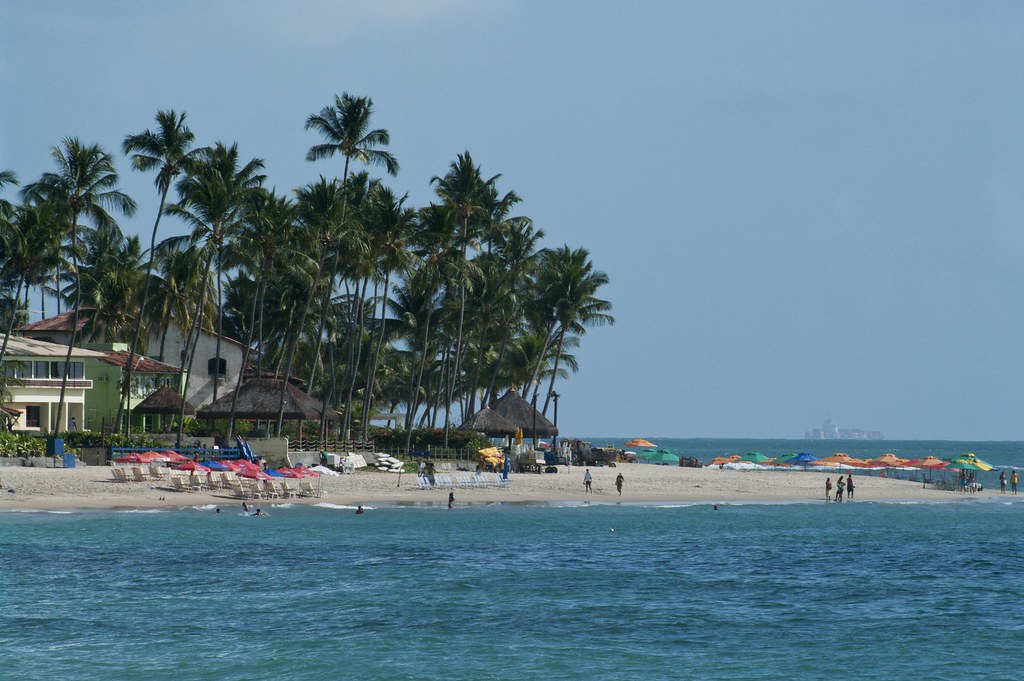 Porto de Galinhas, al norte de Brasil